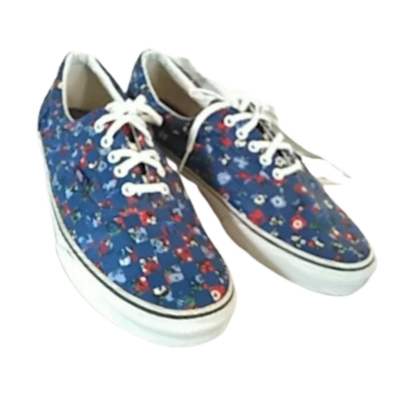 VANS ERA 59 LIBERTY FLORA/CHECKER "RARE" SNEAKERS - Picture 3 of 5